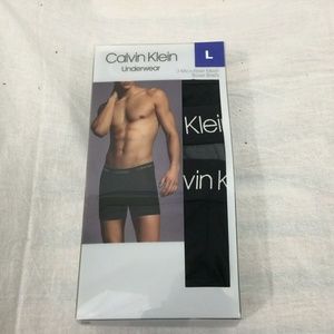 Calvin Klein Mens Underwear Large Boxer Brief OPEN